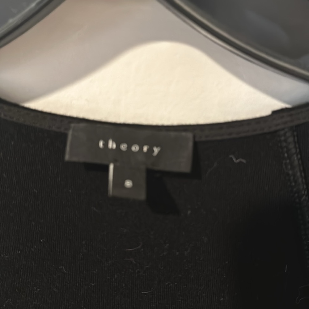 Theory Chayenne Zip Fromt Black Dress! - Picture 5 of 5